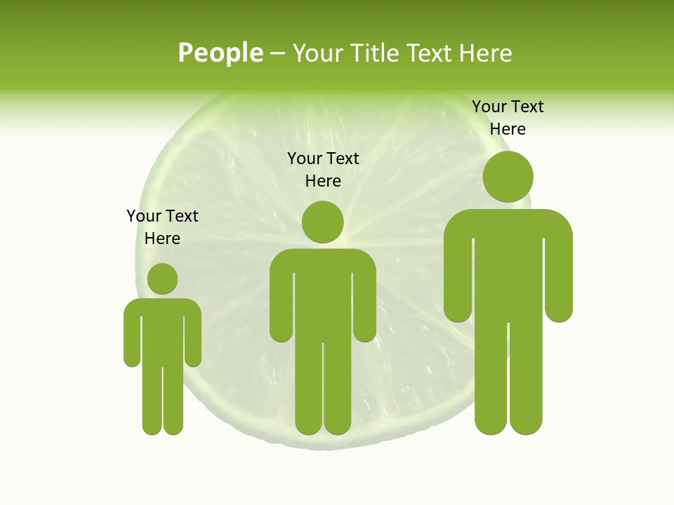 Several Salad Colorful PowerPoint Template