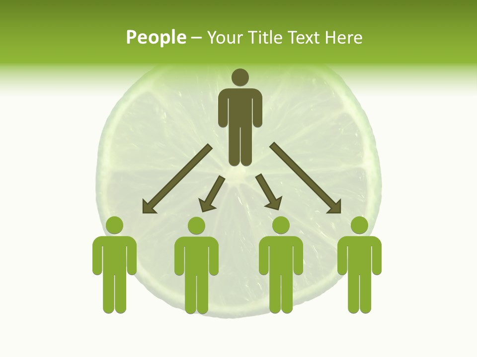 Several Salad Colorful PowerPoint Template