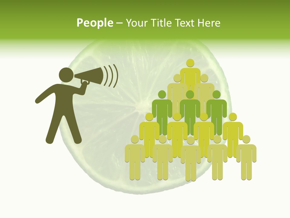 Several Salad Colorful PowerPoint Template