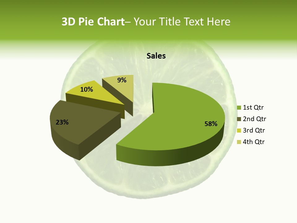 Several Salad Colorful PowerPoint Template