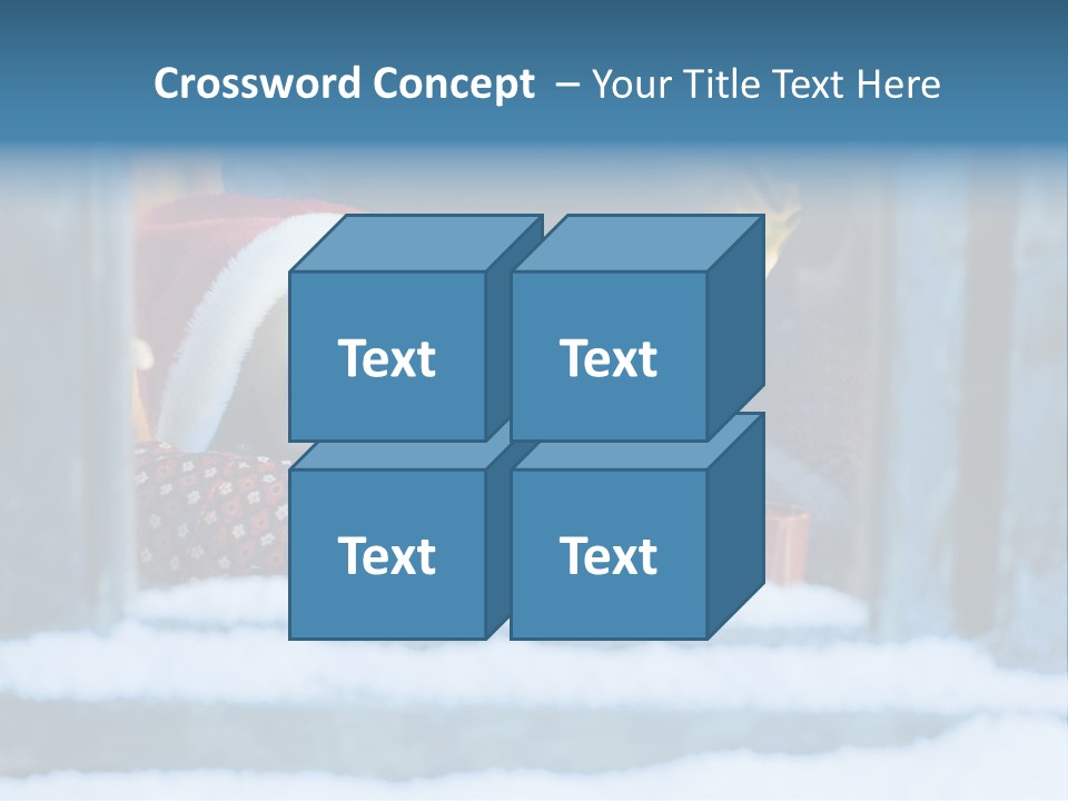 Santa People Happy PowerPoint Template