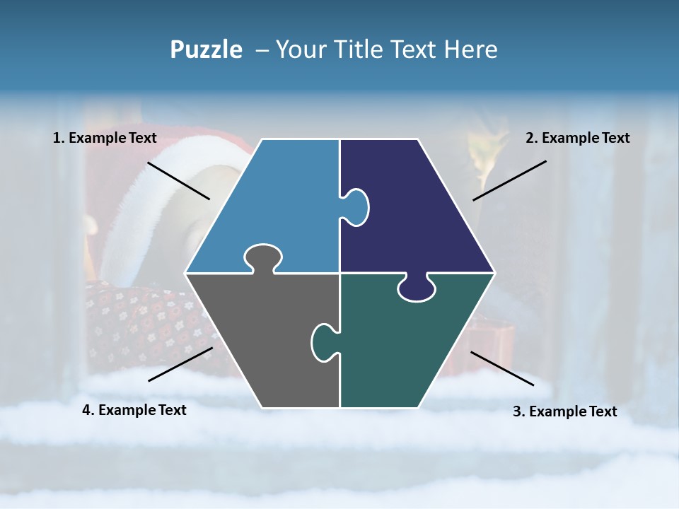 Santa People Happy PowerPoint Template