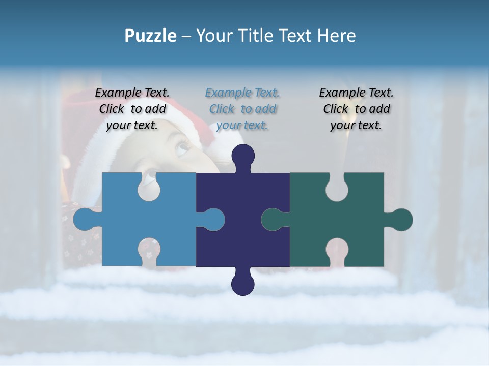 Santa People Happy PowerPoint Template