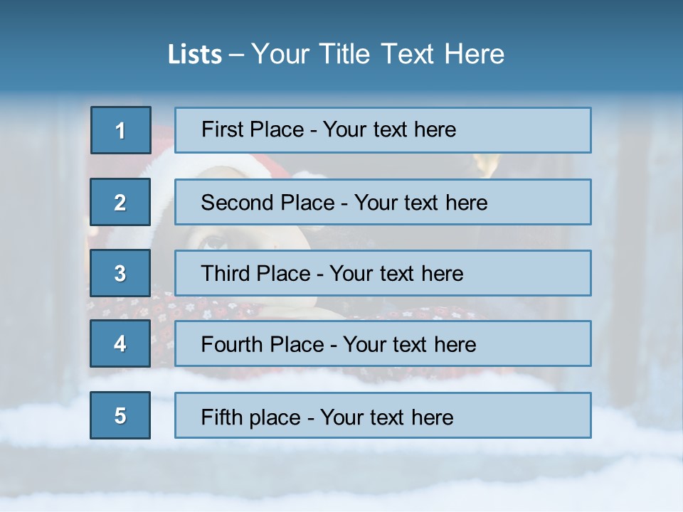 Santa People Happy PowerPoint Template