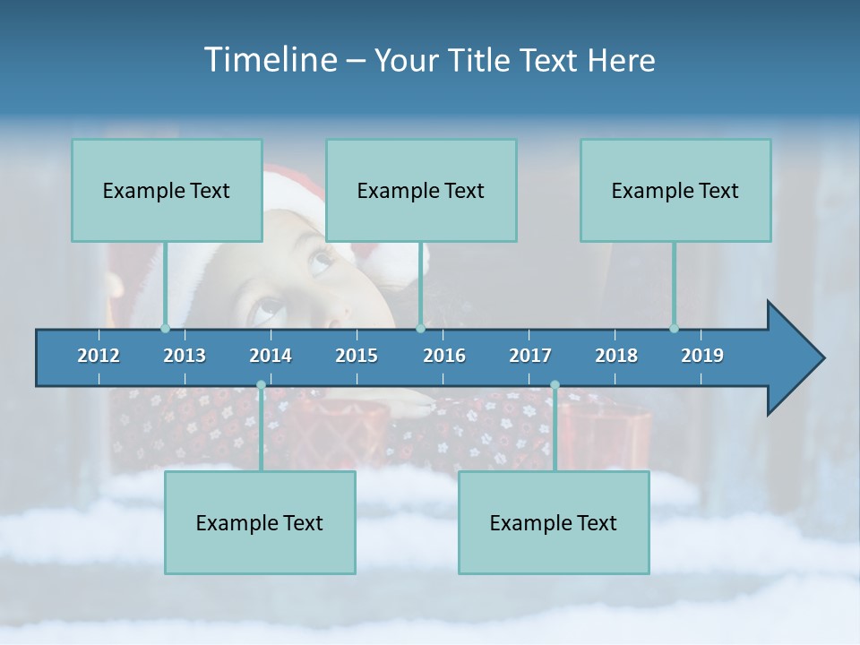 Santa People Happy PowerPoint Template