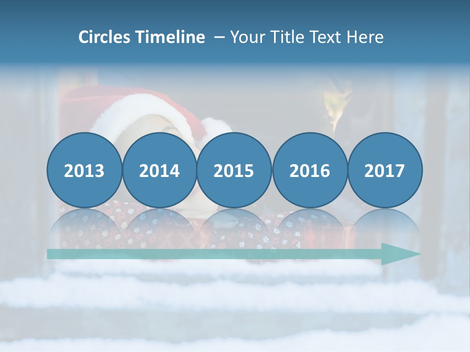 Santa People Happy PowerPoint Template