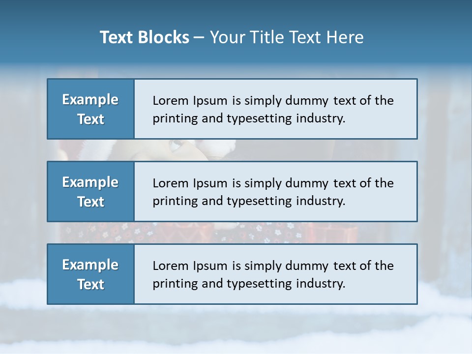 Santa People Happy PowerPoint Template