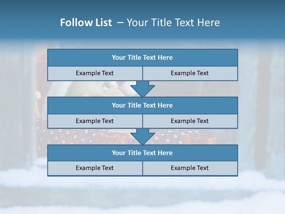 Santa People Happy PowerPoint Template