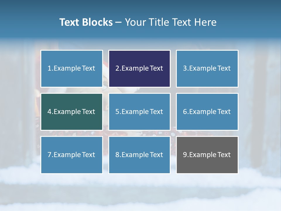 Santa People Happy PowerPoint Template