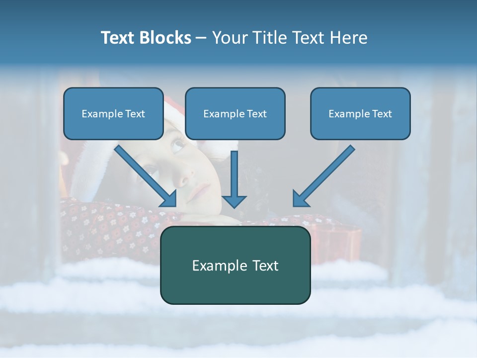 Santa People Happy PowerPoint Template