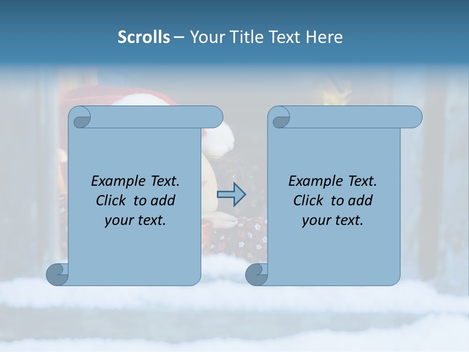 Santa People Happy PowerPoint Template