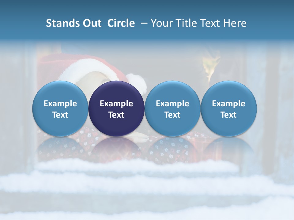 Santa People Happy PowerPoint Template