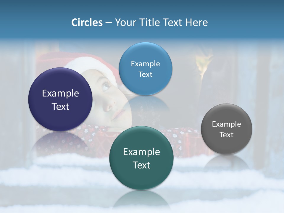 Santa People Happy PowerPoint Template