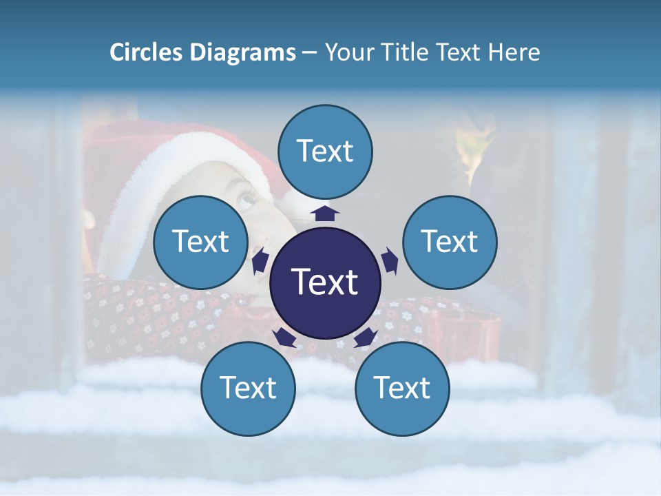 Santa People Happy PowerPoint Template