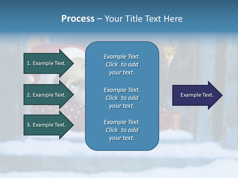 Santa People Happy PowerPoint Template