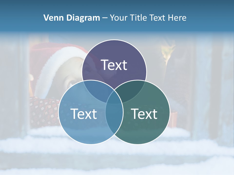 Santa People Happy PowerPoint Template