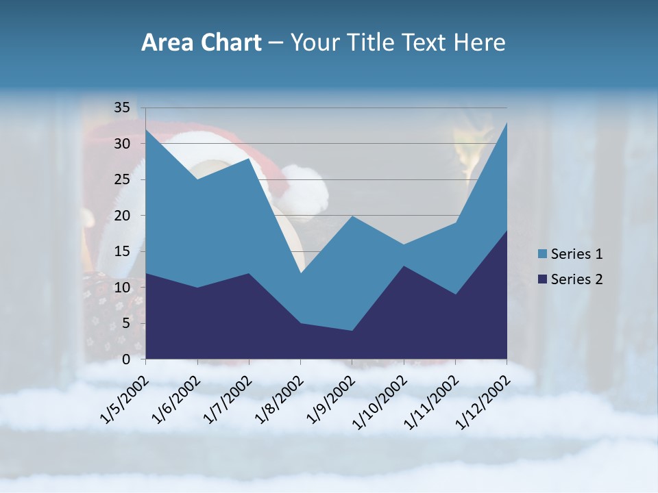 Santa People Happy PowerPoint Template