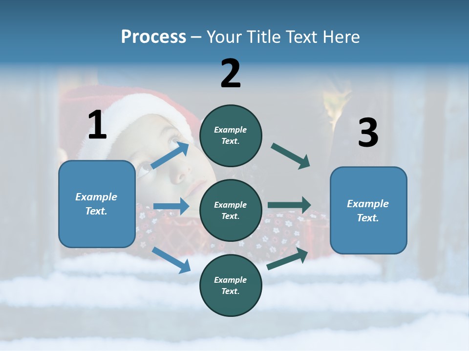 Santa People Happy PowerPoint Template