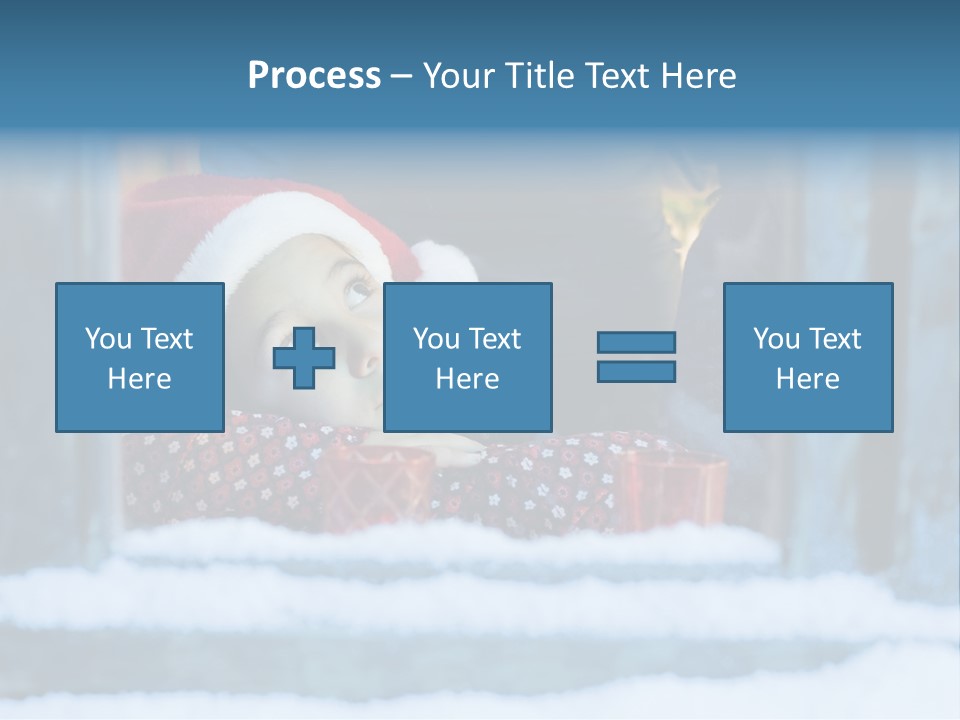 Santa People Happy PowerPoint Template