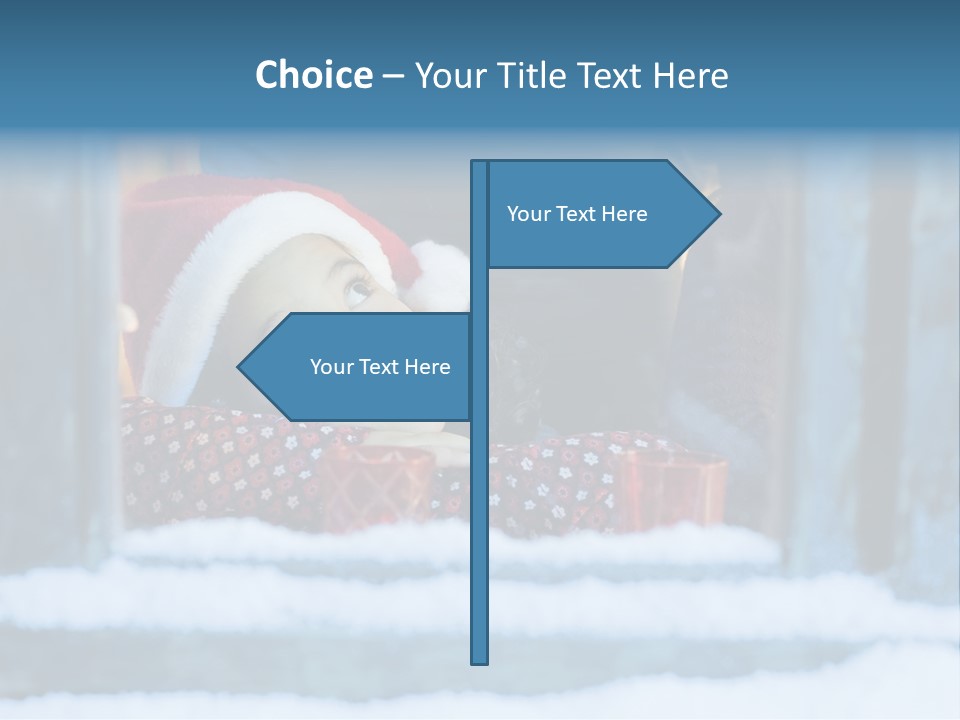 Santa People Happy PowerPoint Template