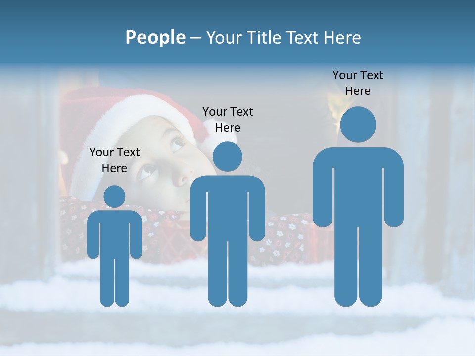 Santa People Happy PowerPoint Template