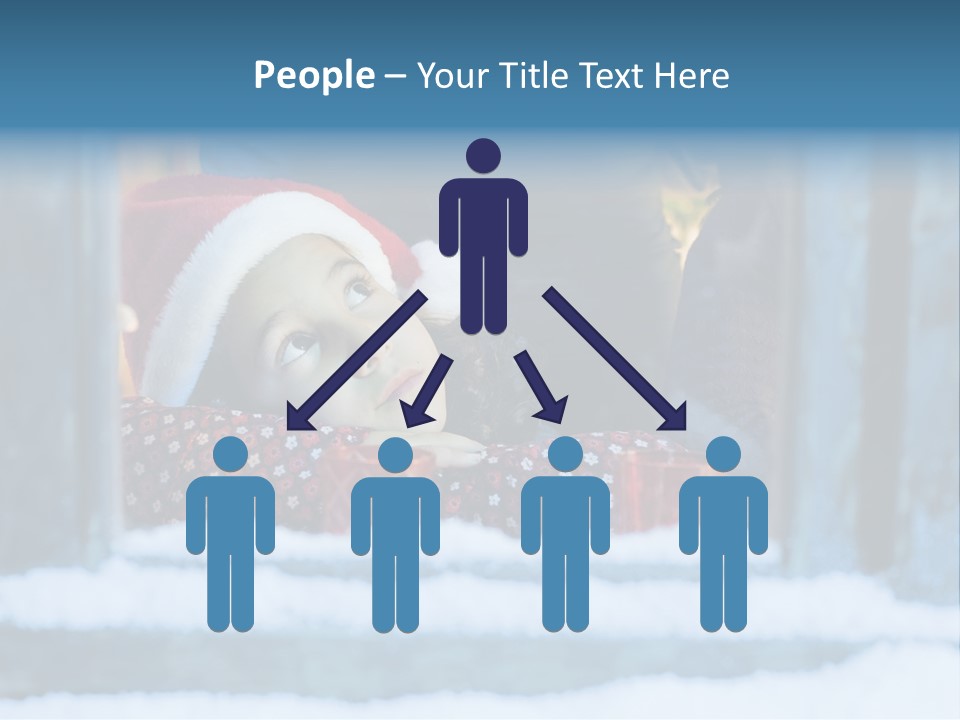 Santa People Happy PowerPoint Template