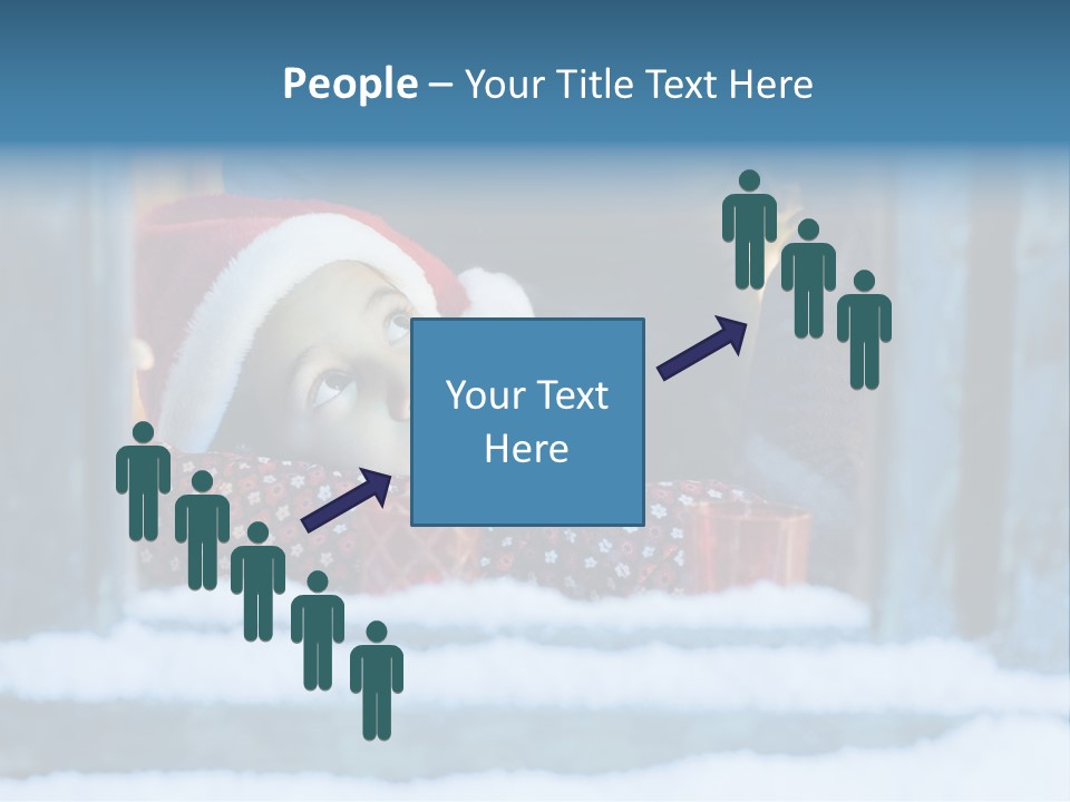 Santa People Happy PowerPoint Template