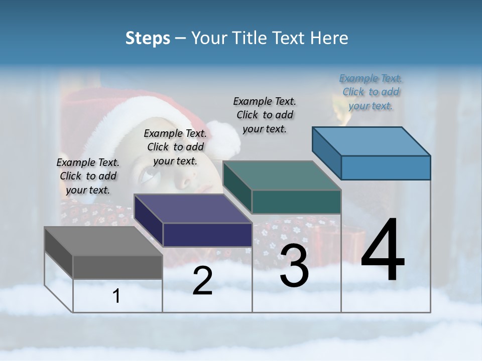 Santa People Happy PowerPoint Template