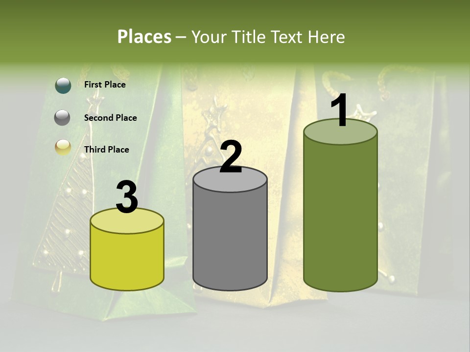 Christmas Bag Celebration PowerPoint Template