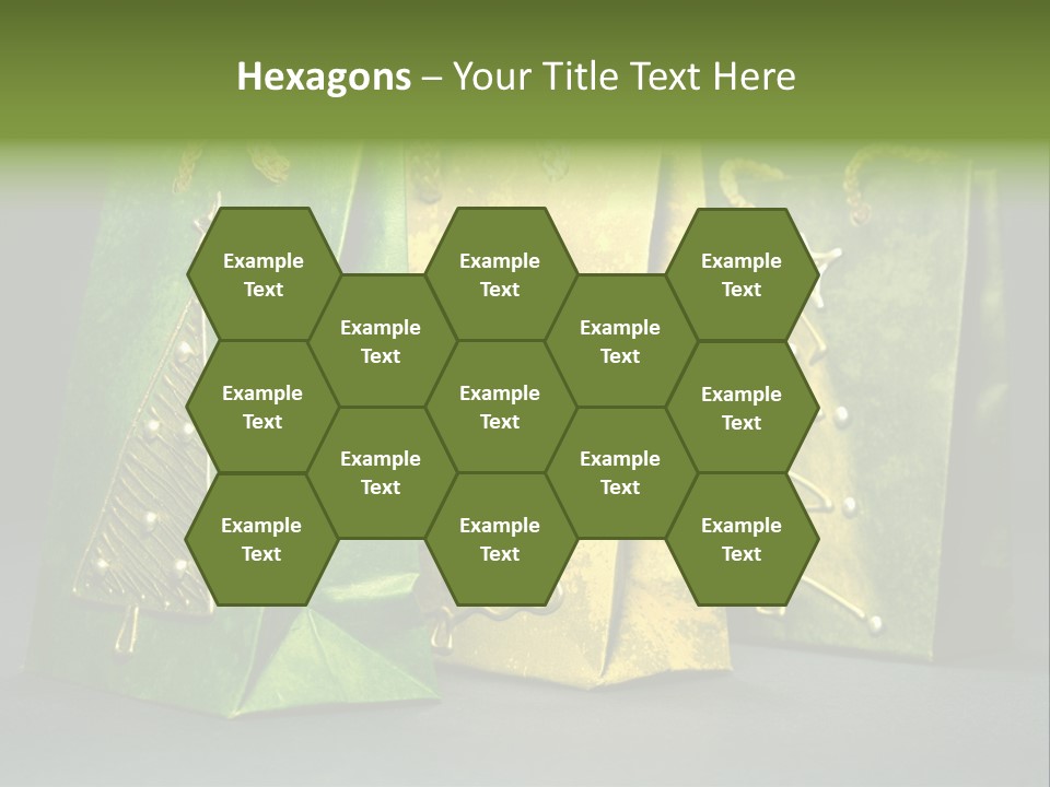 Christmas Bag Celebration PowerPoint Template