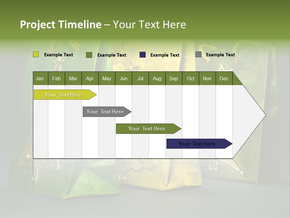 Christmas Bag Celebration PowerPoint Template