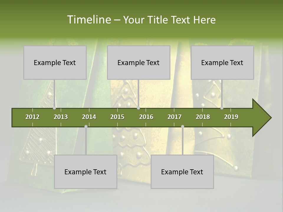 Christmas Bag Celebration PowerPoint Template