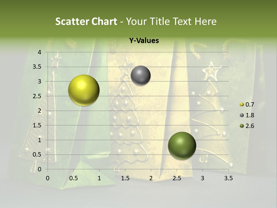 Christmas Bag Celebration PowerPoint Template