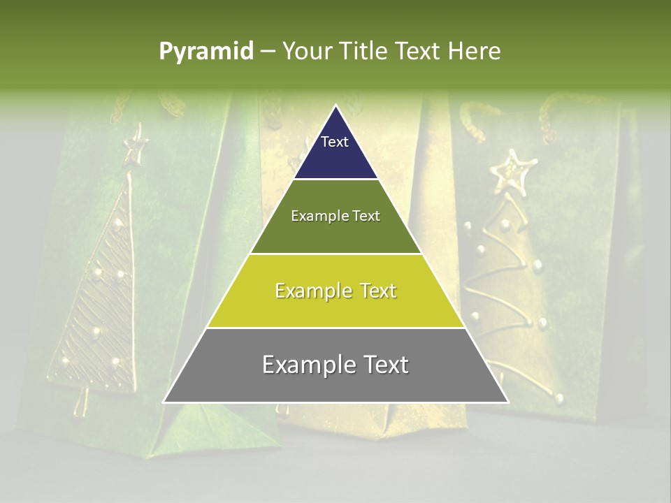 Christmas Bag Celebration PowerPoint Template