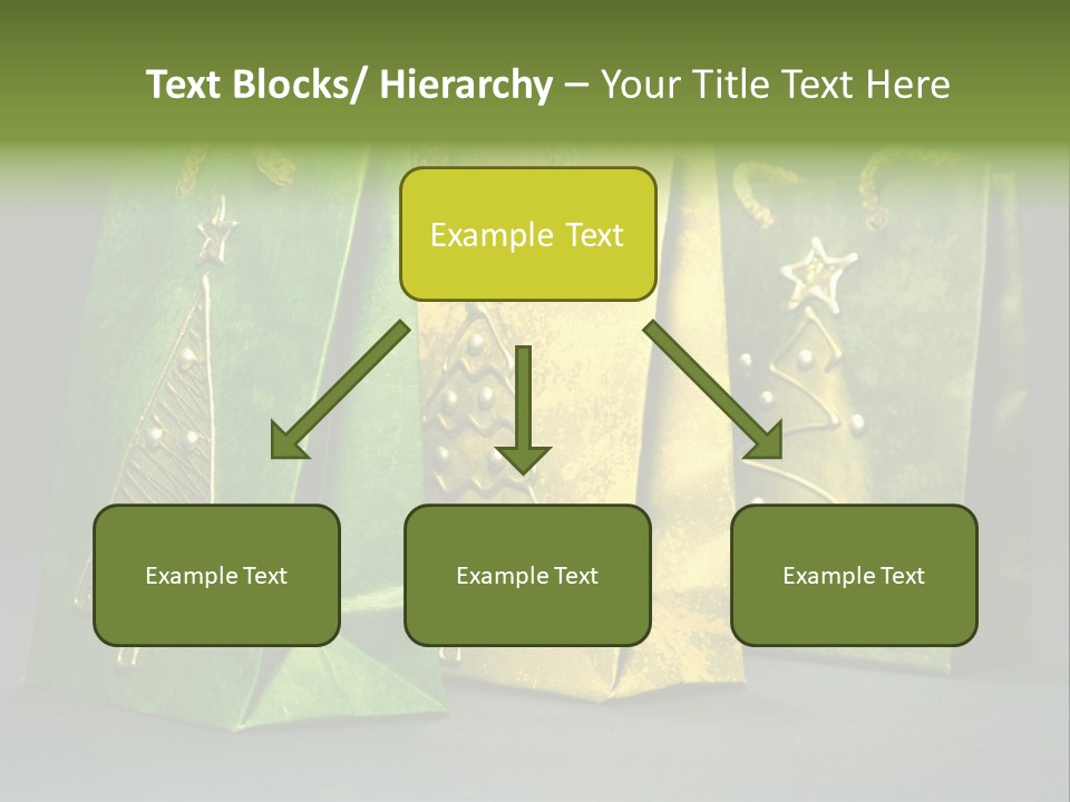 Christmas Bag Celebration PowerPoint Template