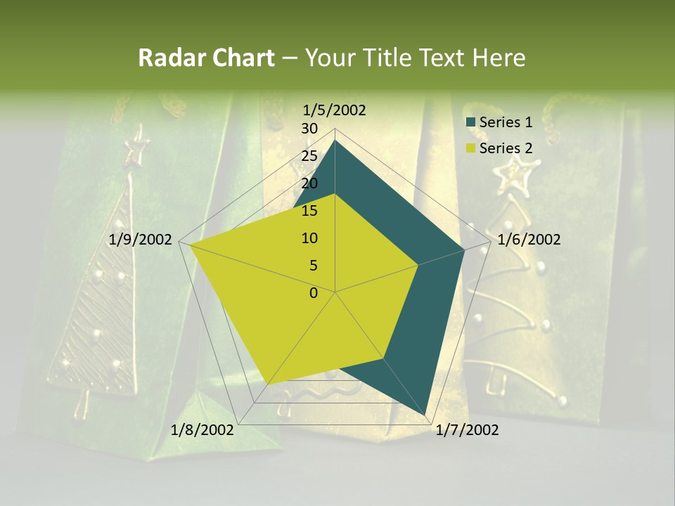 Christmas Bag Celebration PowerPoint Template