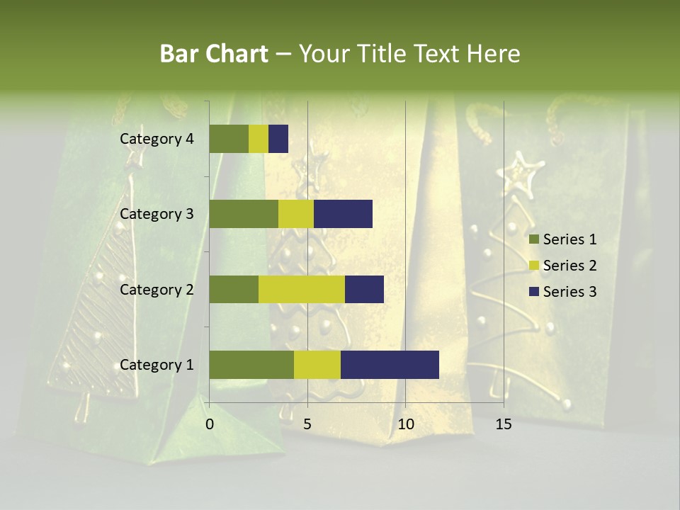 Christmas Bag Celebration PowerPoint Template