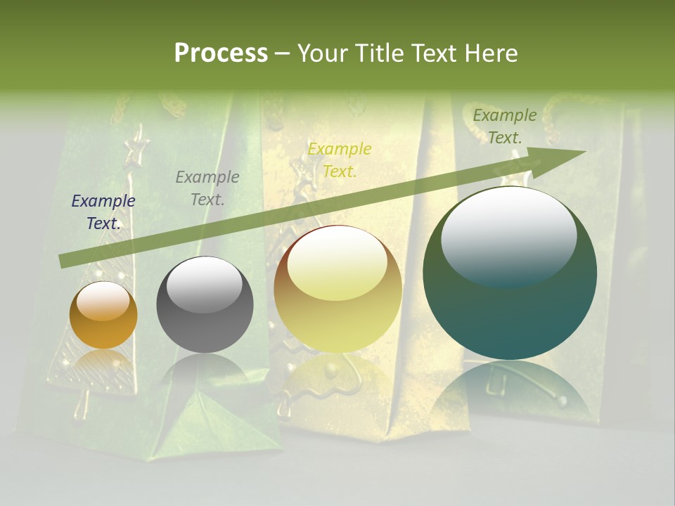 Christmas Bag Celebration PowerPoint Template