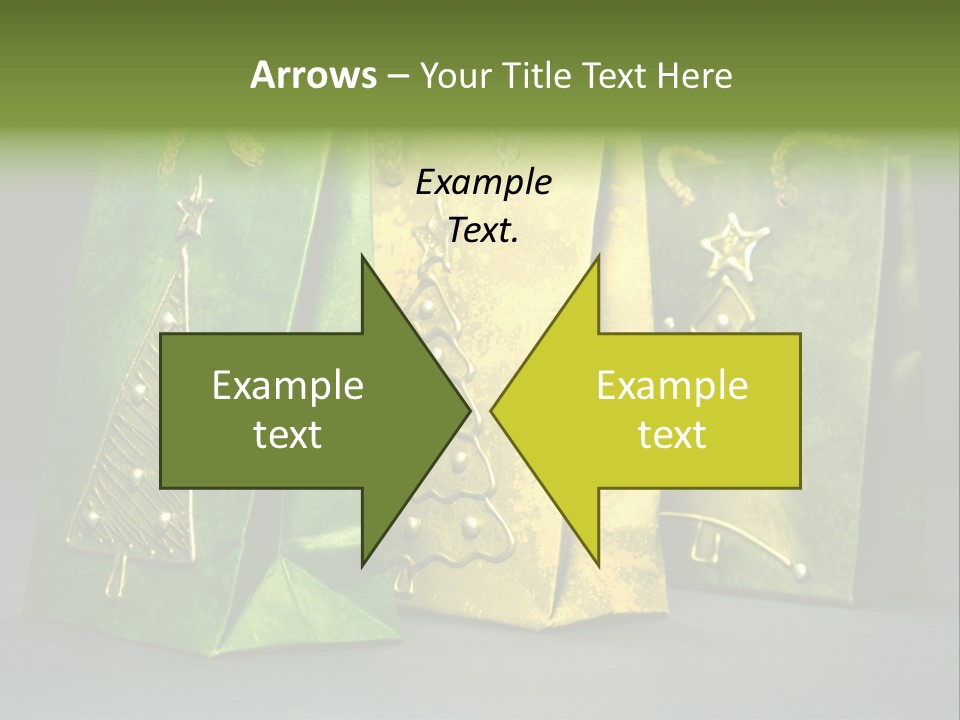 Christmas Bag Celebration PowerPoint Template