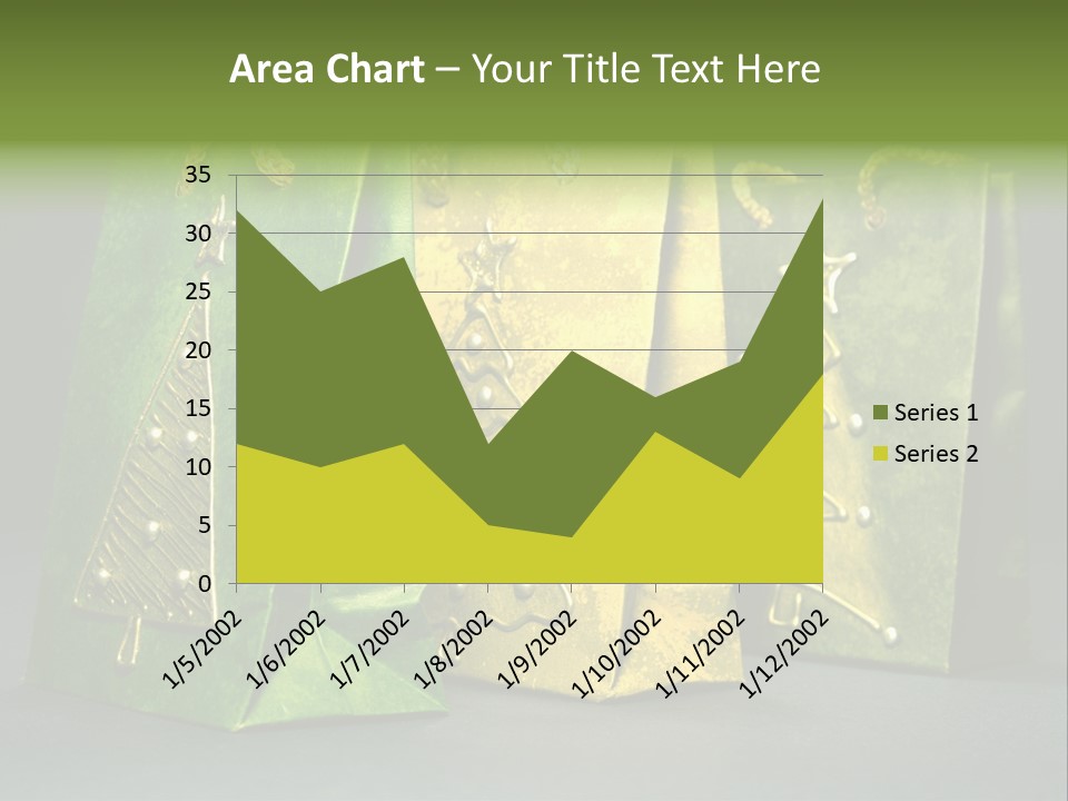 Christmas Bag Celebration PowerPoint Template