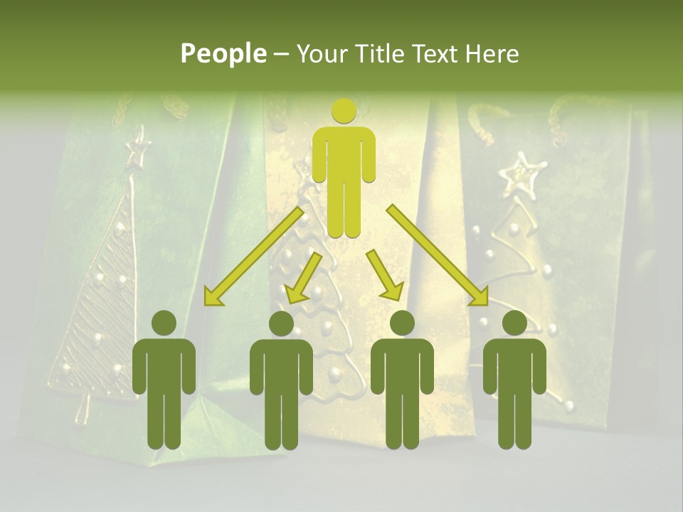 Christmas Bag Celebration PowerPoint Template