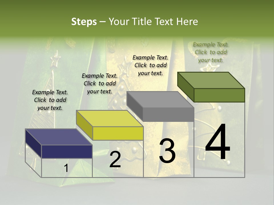 Christmas Bag Celebration PowerPoint Template