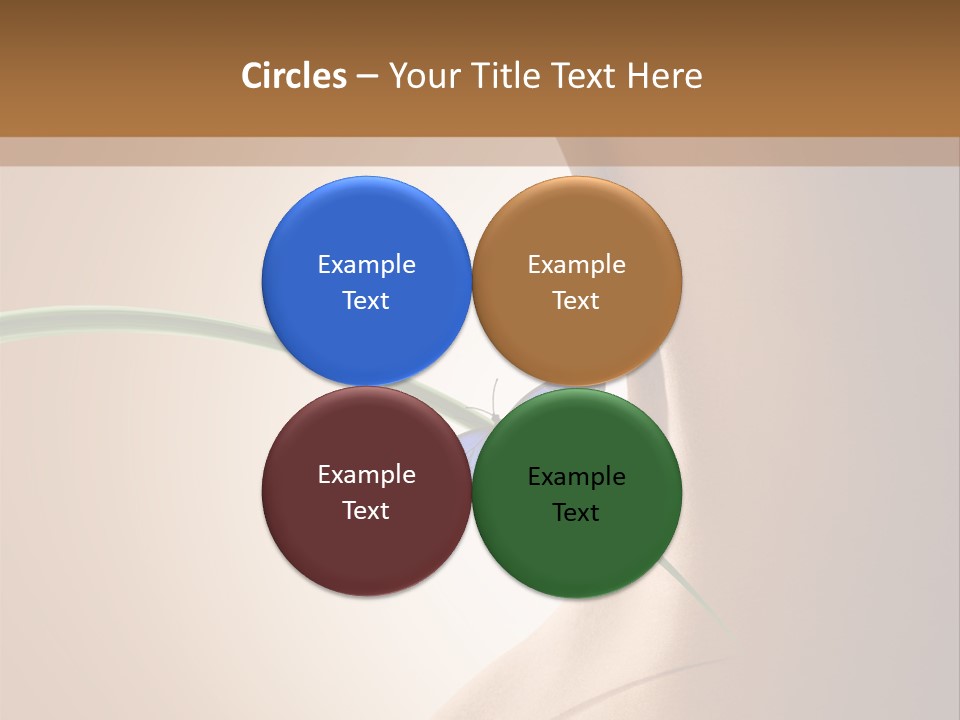 Butterfly Sensuality Purity PowerPoint Template