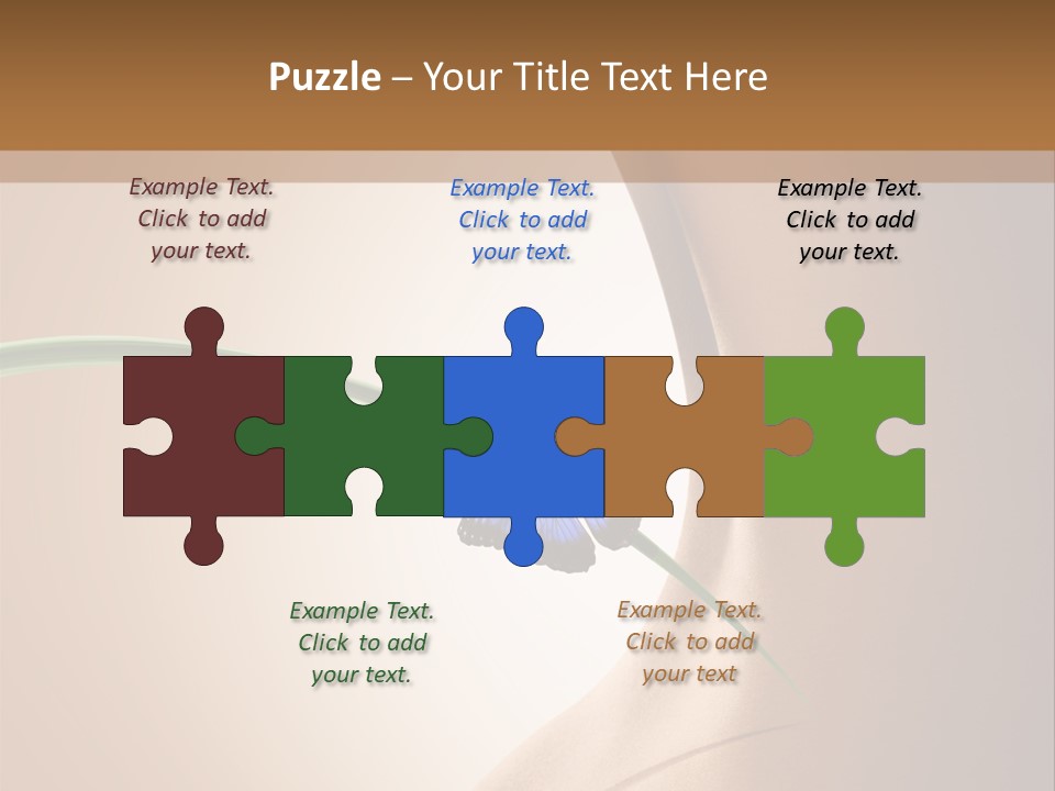 Butterfly Sensuality Purity PowerPoint Template