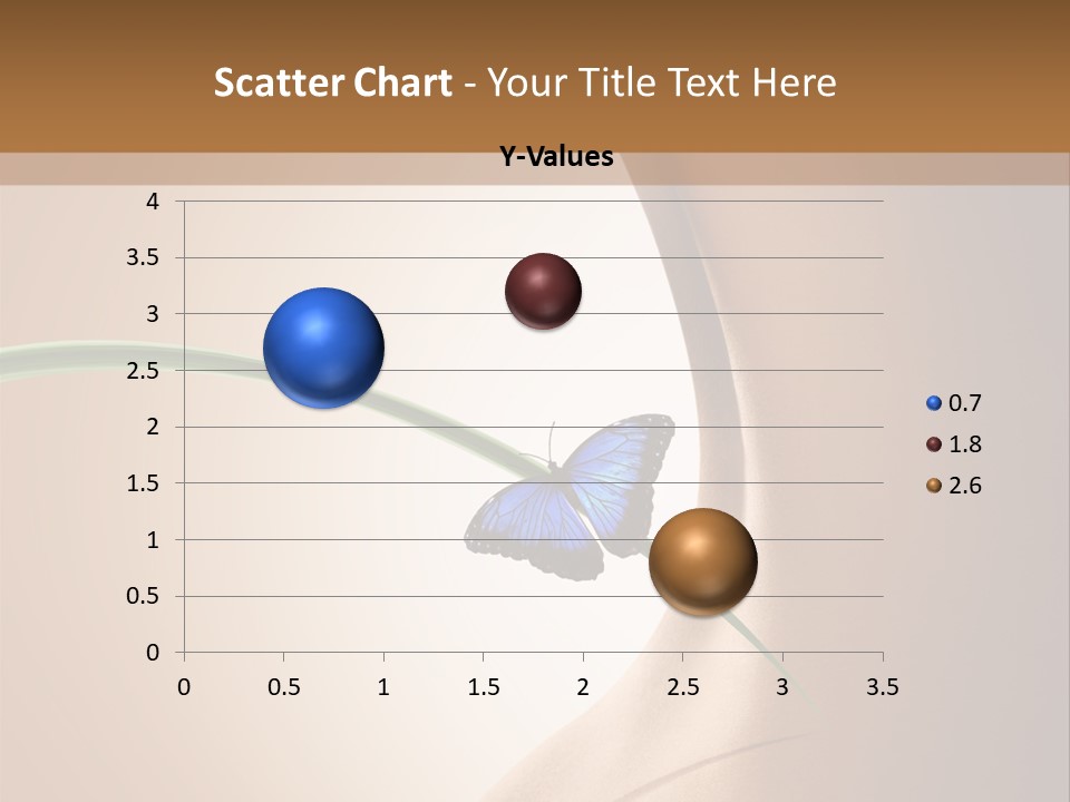 Butterfly Sensuality Purity PowerPoint Template