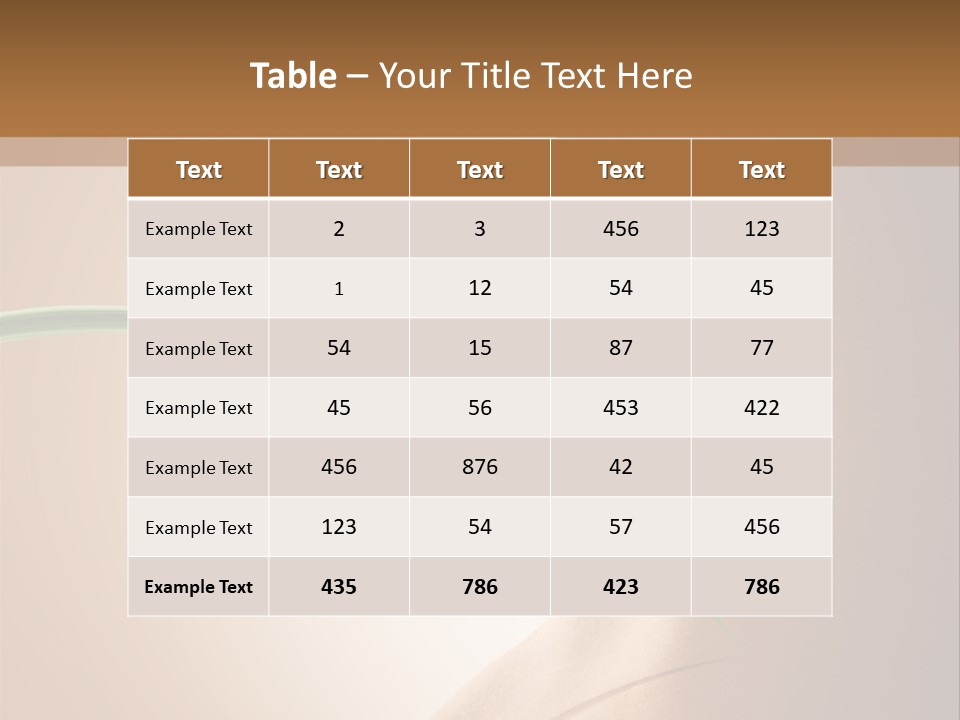 Butterfly Sensuality Purity PowerPoint Template