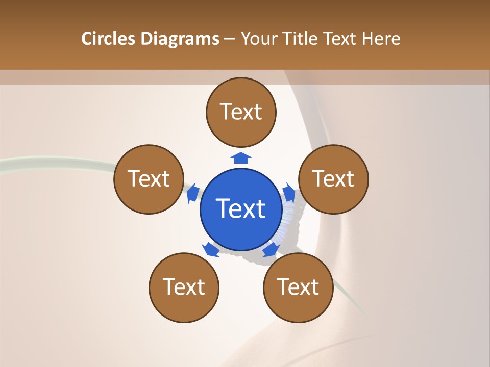 Butterfly Sensuality Purity PowerPoint Template