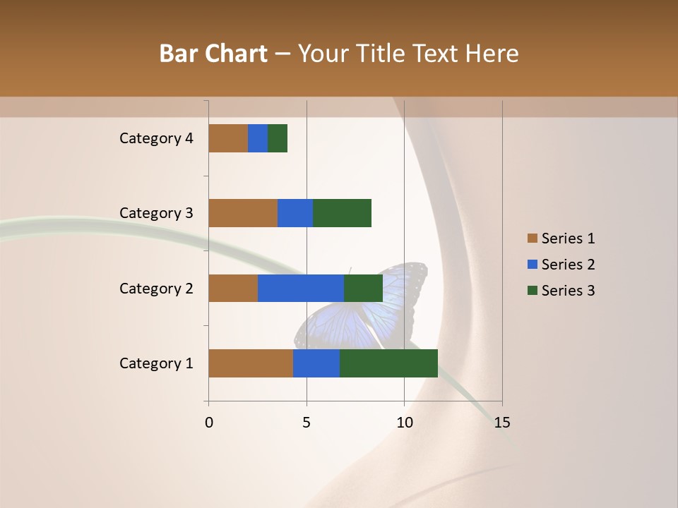 Butterfly Sensuality Purity PowerPoint Template