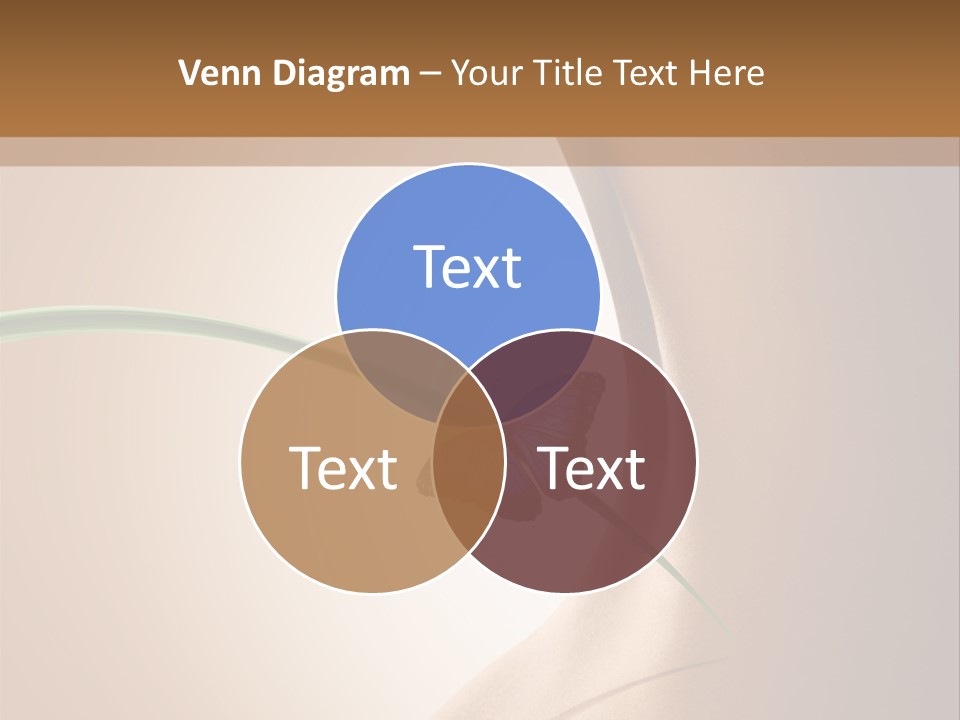 Butterfly Sensuality Purity PowerPoint Template