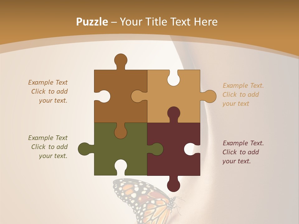 Woman Holistic Girl PowerPoint Template